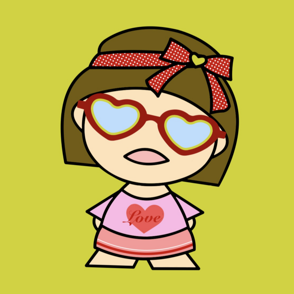 Cheeky Girls character illustration by Noibara Art
